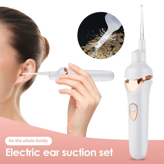 Electric LED Ear Wax Removal Suction Tool