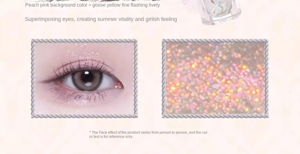 Long-Lasting Liquid Glitter Eyeshadow for Shimmering Eye Makeup - 21