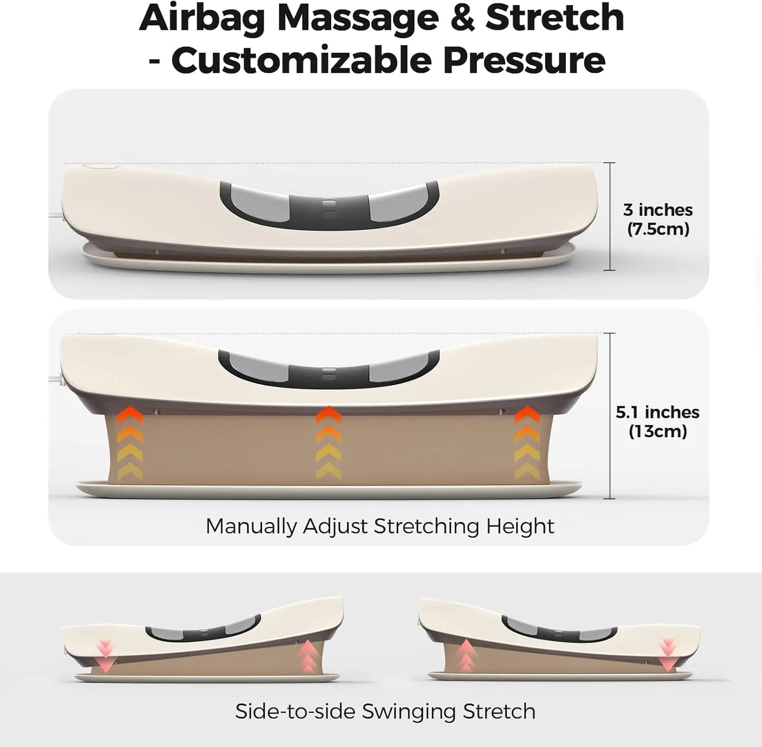 Electric Lumbar Traction Massager with Airbag Support - 3