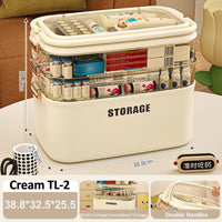 Portable Multi-Layer Family First Aid Organizer