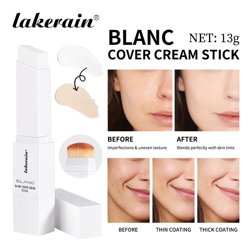 Color-Changing Foundation Stick with Built-in Brush