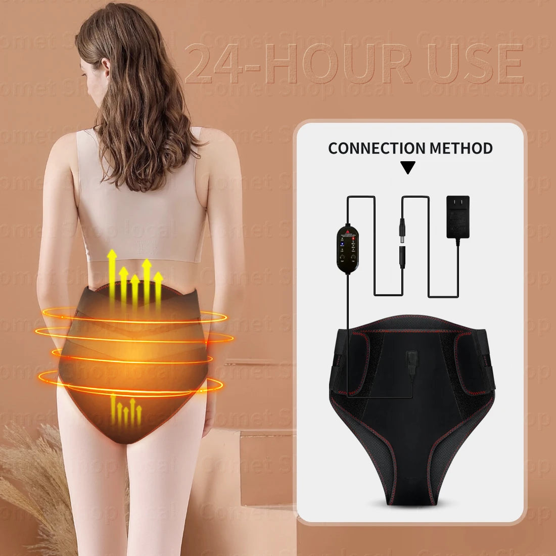 Wearable Period Pain Relief Heating Pad - 2
