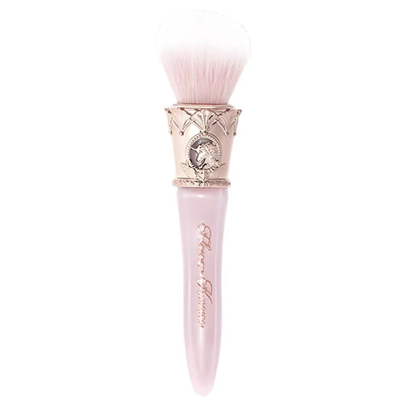 Premium Soft Goat Hair Makeup Brush for Highlighter and Blush - 23