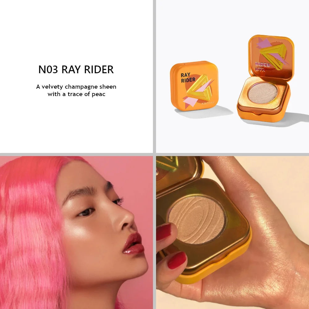 Chameleon Diamond Highlighter and Eyeshadow Palette - 9