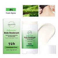 Long-Lasting Invisible Body Deodorant Stick