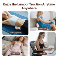 Electric Lumbar Traction Massager for Back Pain Relief