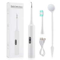 2-in-1 Electric Sonic Tooth Cleaner and Plaque Remover