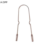 Professional Metal Tongue Scraper for Fresh Breath