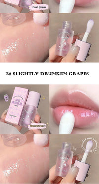 Hydrating Crystal Jelly Lip Oil for Smooth Glossy Lips
