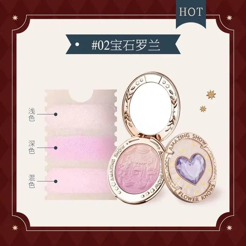 Embossed Long-Lasting Natural Matte Cheek Blush - 18
