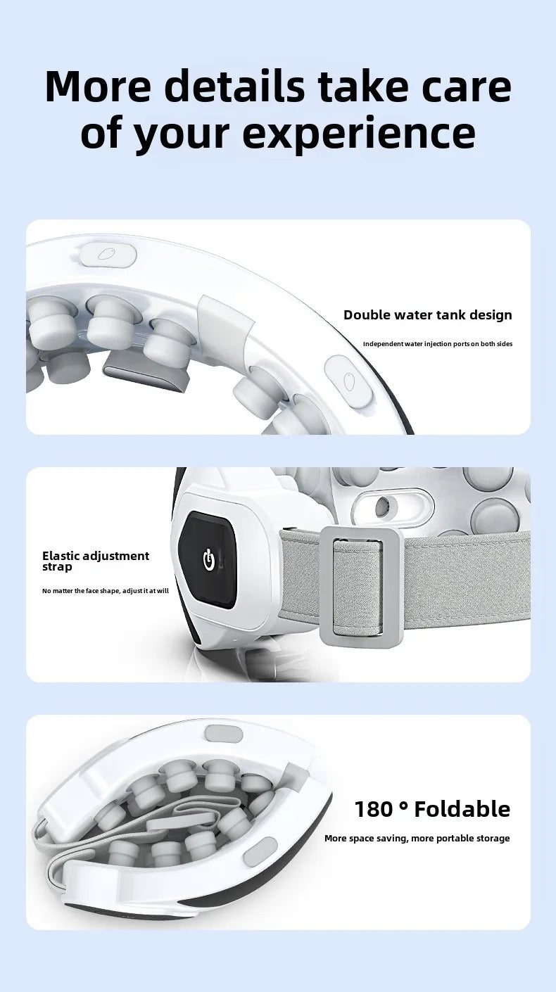 Steam Atomization Eye Massager with Heat and Bluetooth - 22