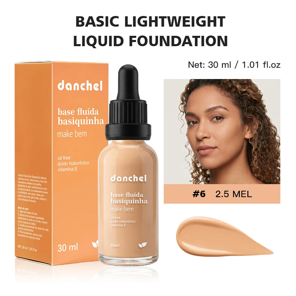 Matte Lightweight Liquid Foundation for Flawless Poreless Skin - 26