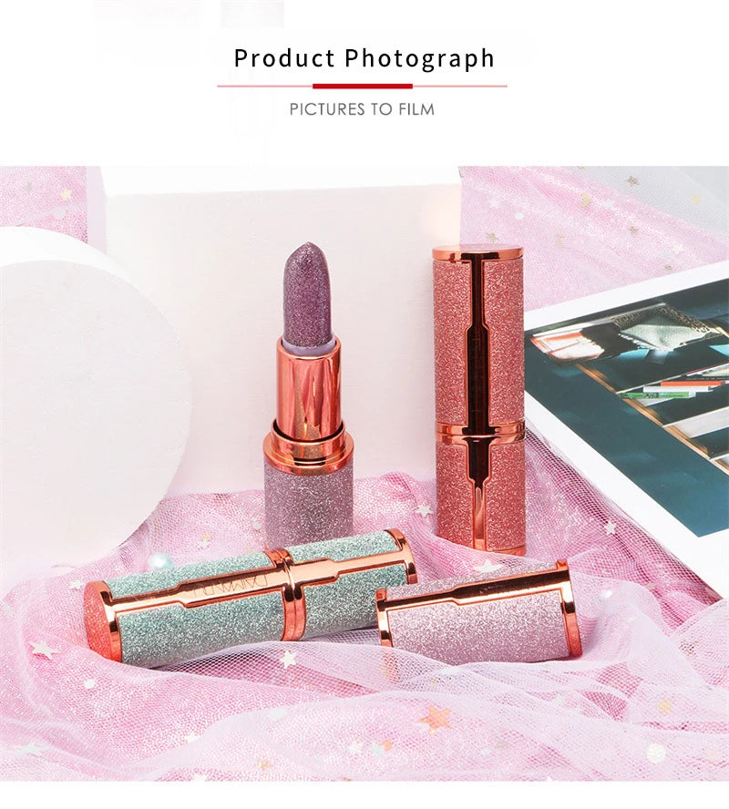 Color Changing Starry Jelly Lipstick - 17