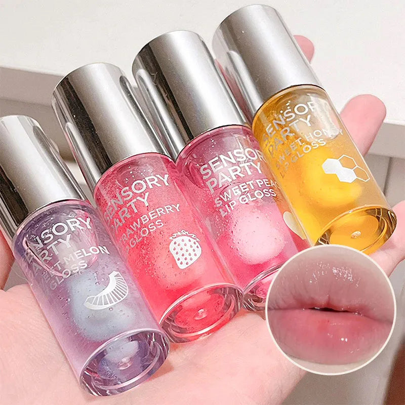 Hydrating Fruit Scented Lip Gloss for Smooth Lips - 1