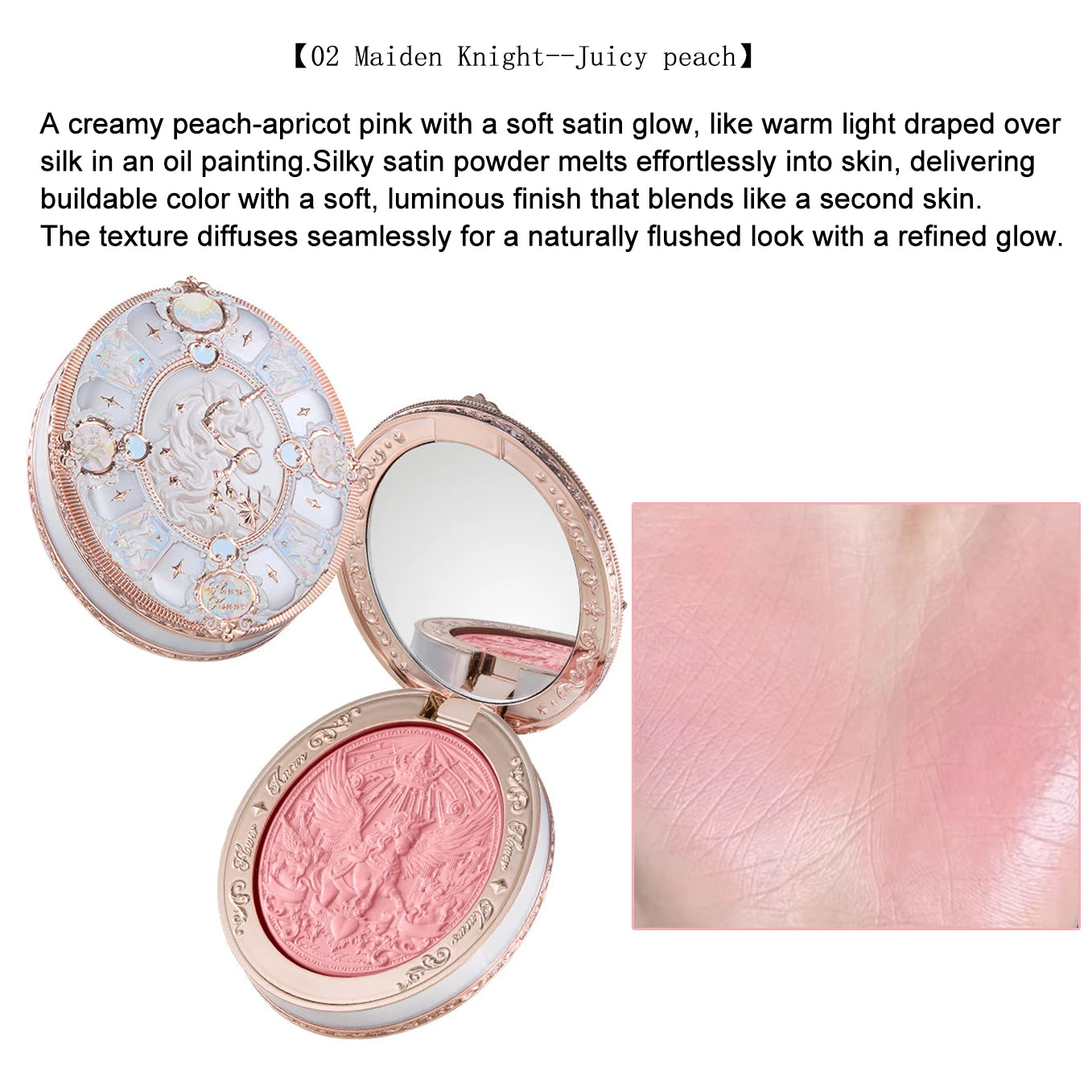 Satin Glow Powder Blush with Radiant Finish - 14