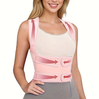 Adjustable Back Posture Corrector and Spine Support Brace