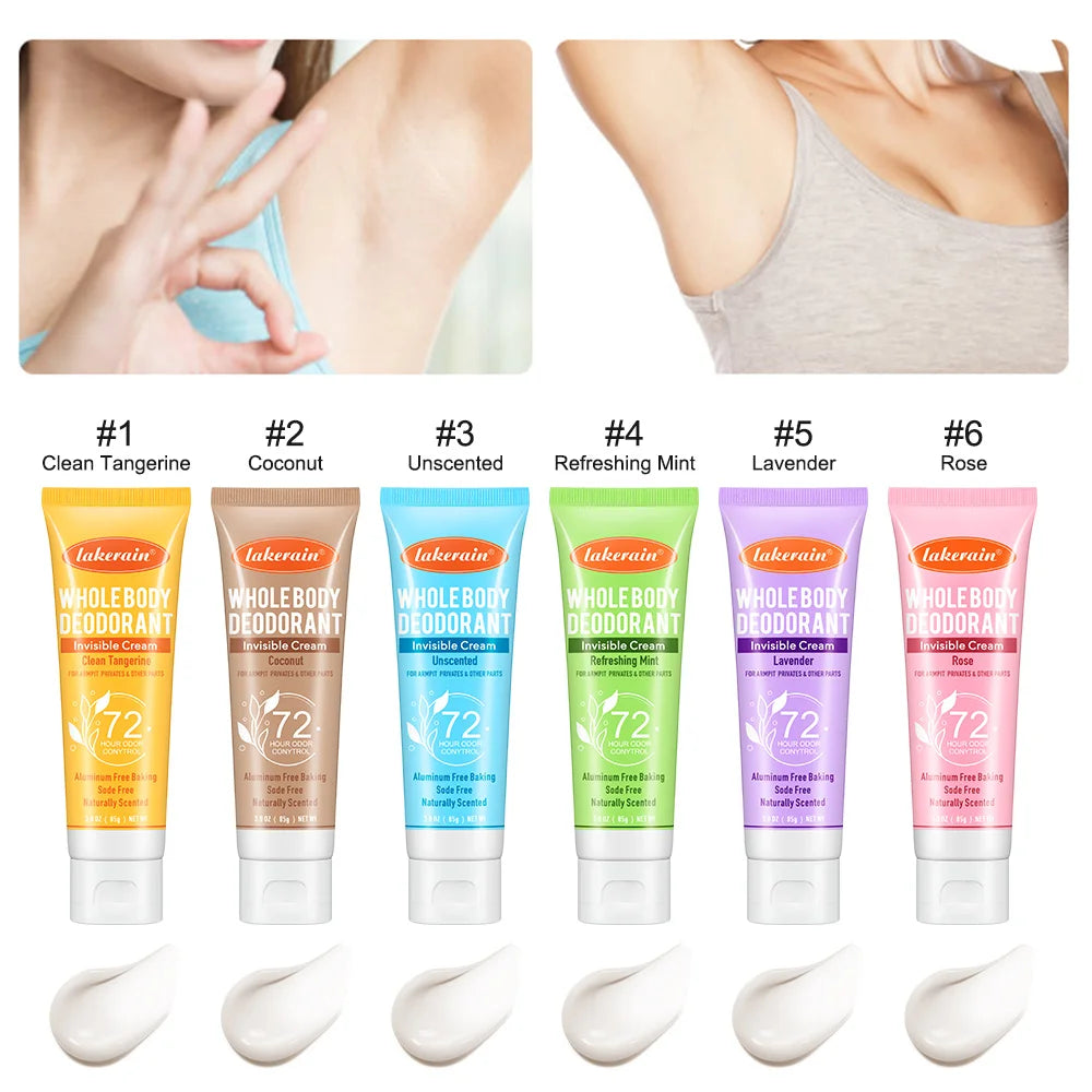 72-Hour Invisible Full Body Deodorant Cream