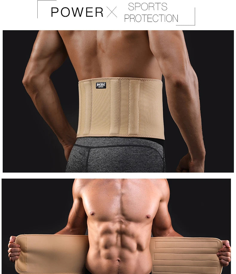 Adjustable Neoprene Waist Trimmer and Lumbar Support Belt - 16