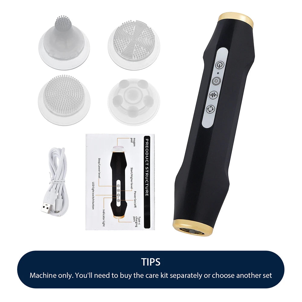 7-Color LED Oxygen Facial Rejuvenation Wand - 22