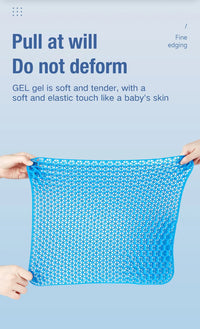 Honeycomb Gel Seat Cushion for Pressure Relief and Posture