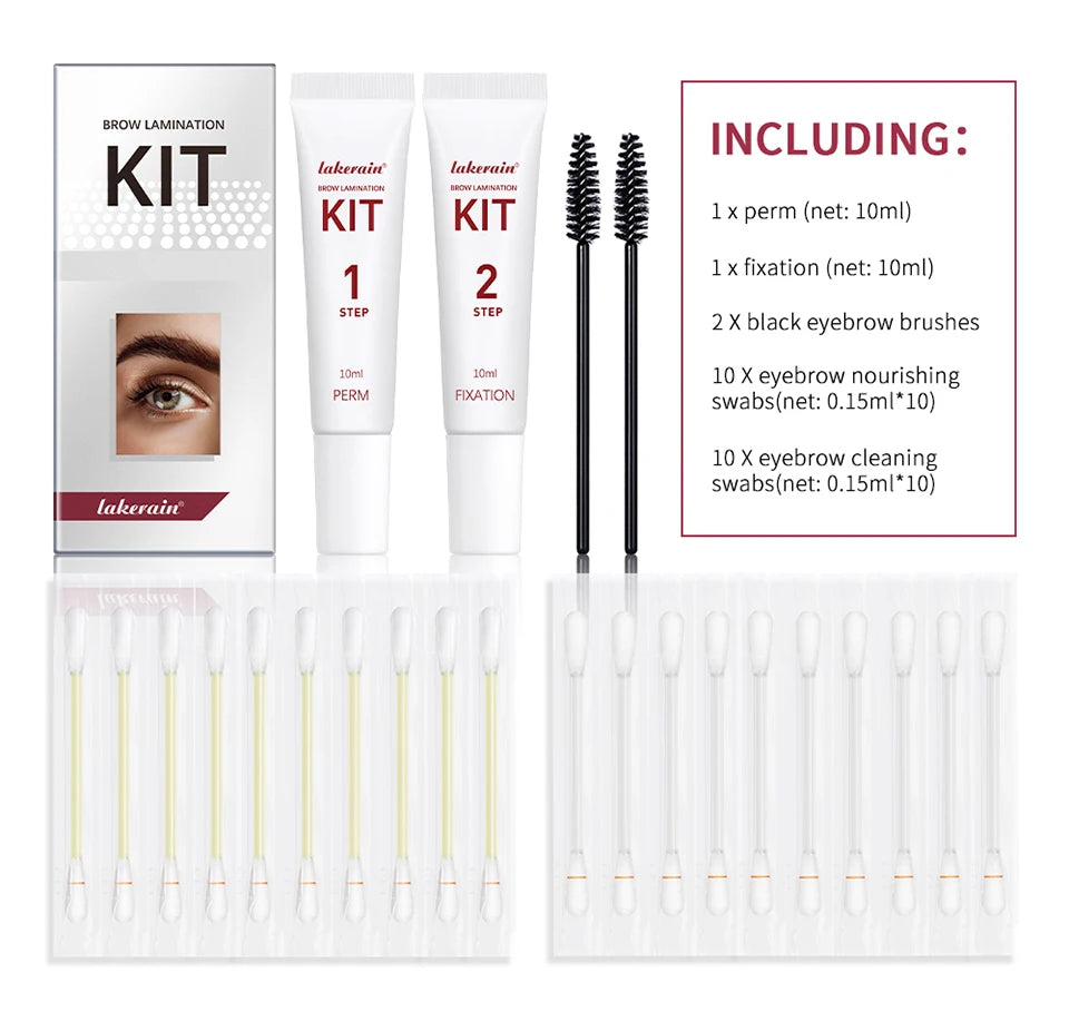 Professional Semi-Permanent Eyebrow Lamination Kit - 16