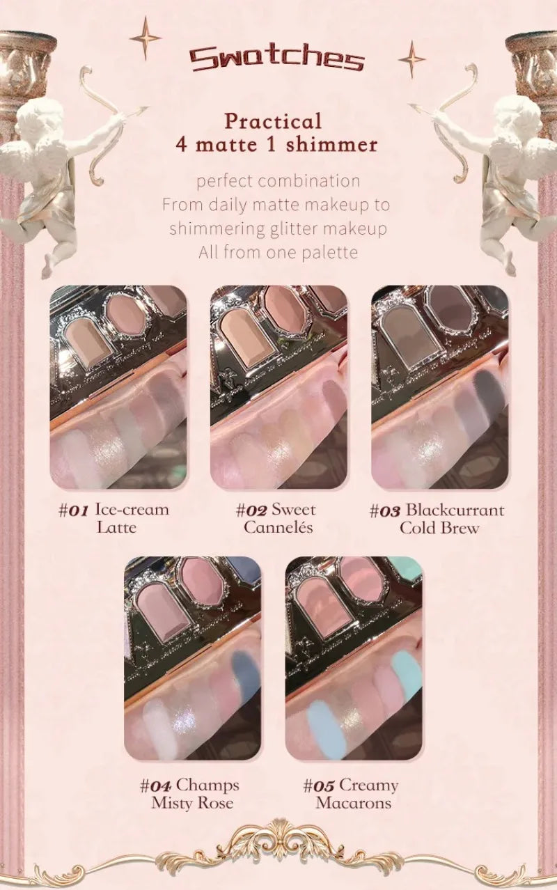 Rococo Style Strawberry Makeup Collection Set - 8