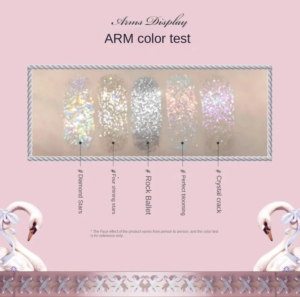 Long-Lasting Liquid Glitter Eyeshadow for Shimmering Eye Makeup - 13