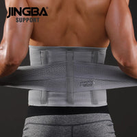 Adjustable Lumbar Support Belt for Back Pain and Fitness