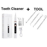 Ultrasonic Electric Teeth Tartar and Plaque Remover