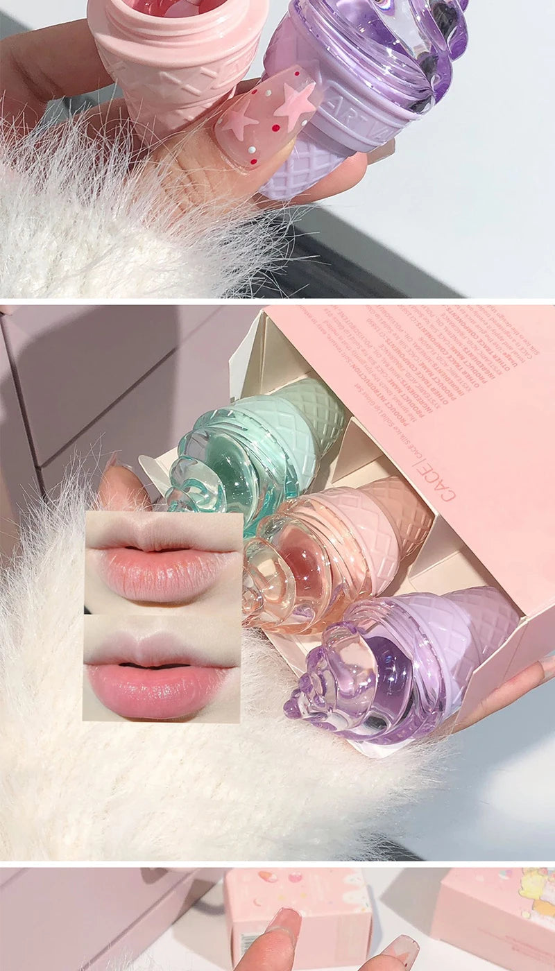 Hydrating Ice Cream Lip Gloss for Smooth, Glossy Lips - 17