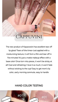 Long-Lasting Tear-Proof Hydrating Lip Gloss