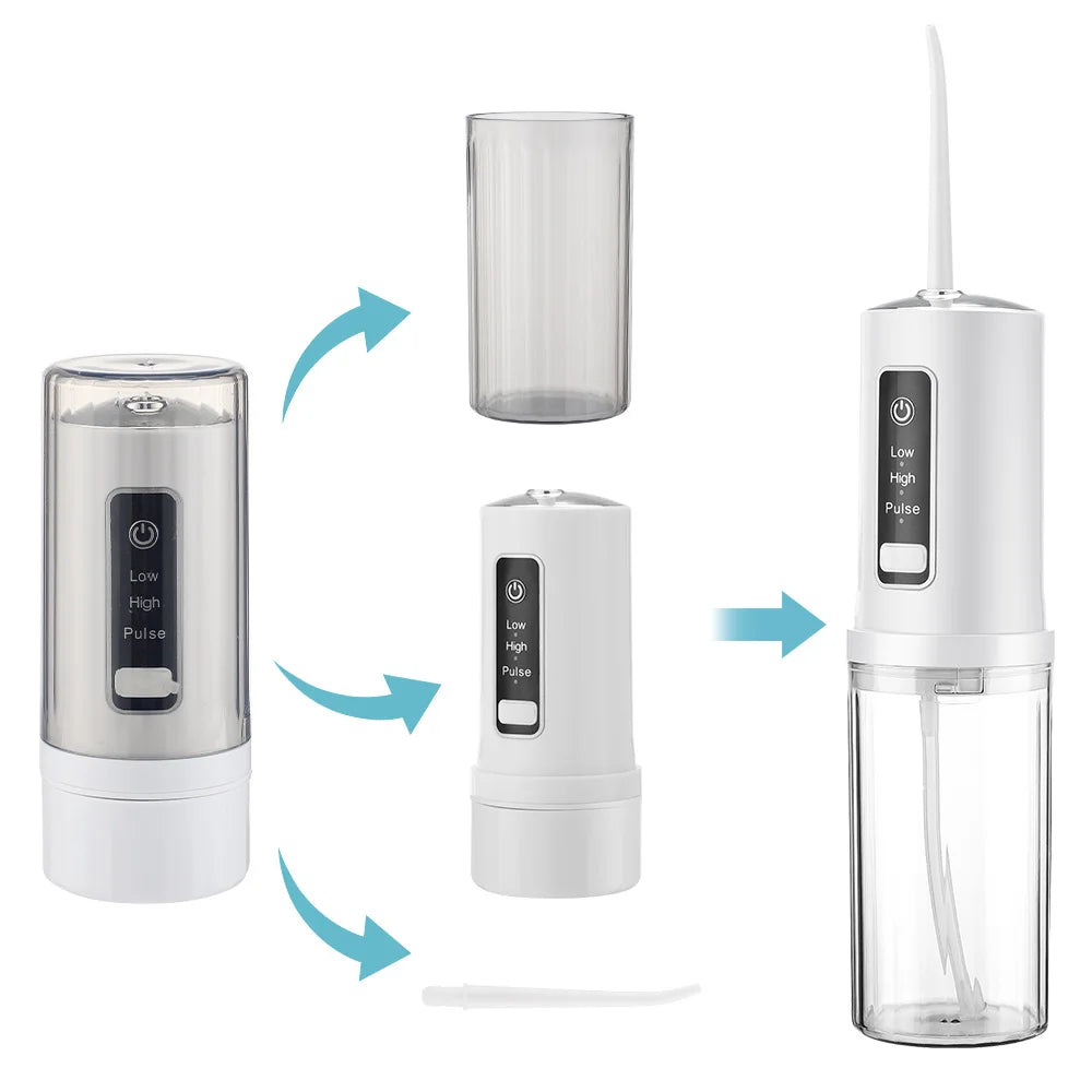 Portable Electric Water Flosser for Teeth Cleaning - 13