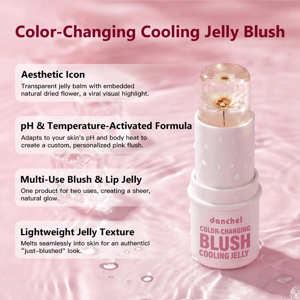 pH-Adaptive Color Changing Jelly Blush Stick - 9