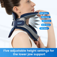 Adjustable Cervical Neck Traction Collar for Pain Relief