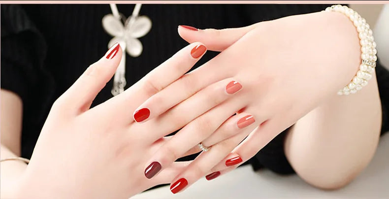 10-Piece Quick-Dry Peelable Nail Polish Set - 9