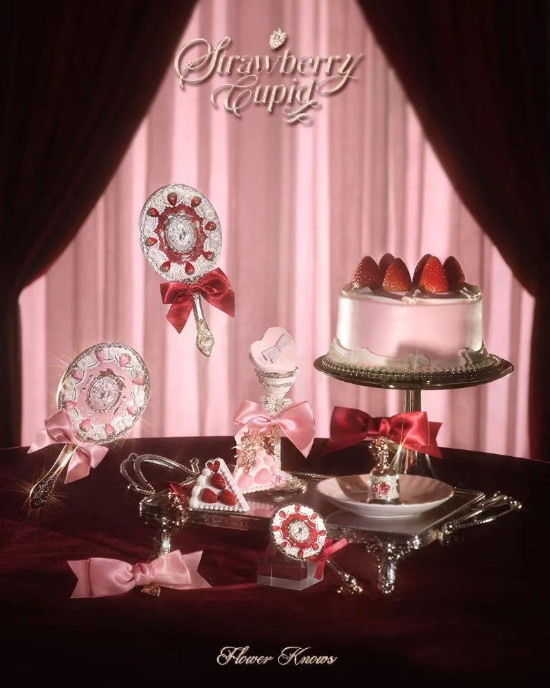 Strawberry Cupid Aesthetic Makeup Gift Set - 7