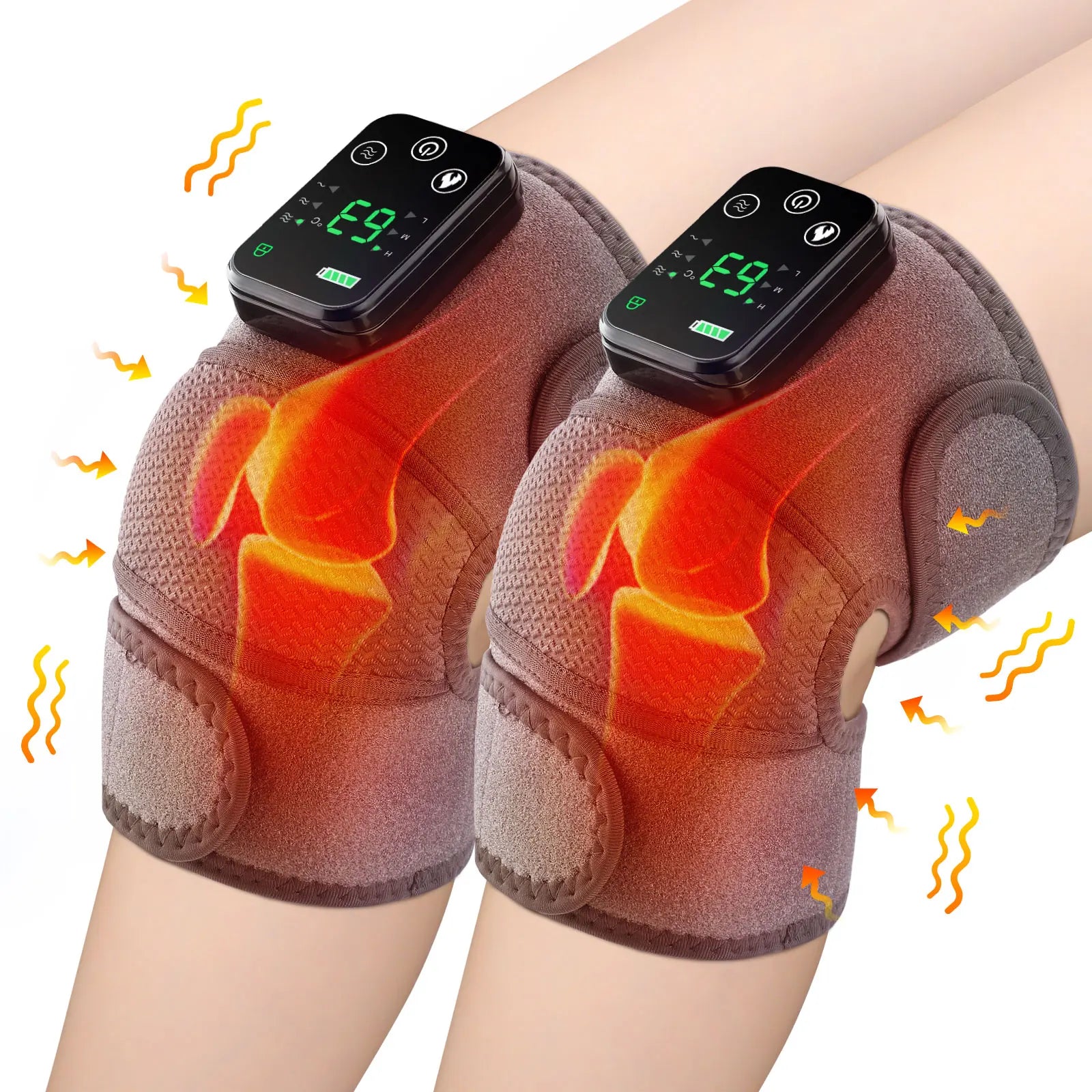 Heated Vibration Knee and Joint Massager - 9