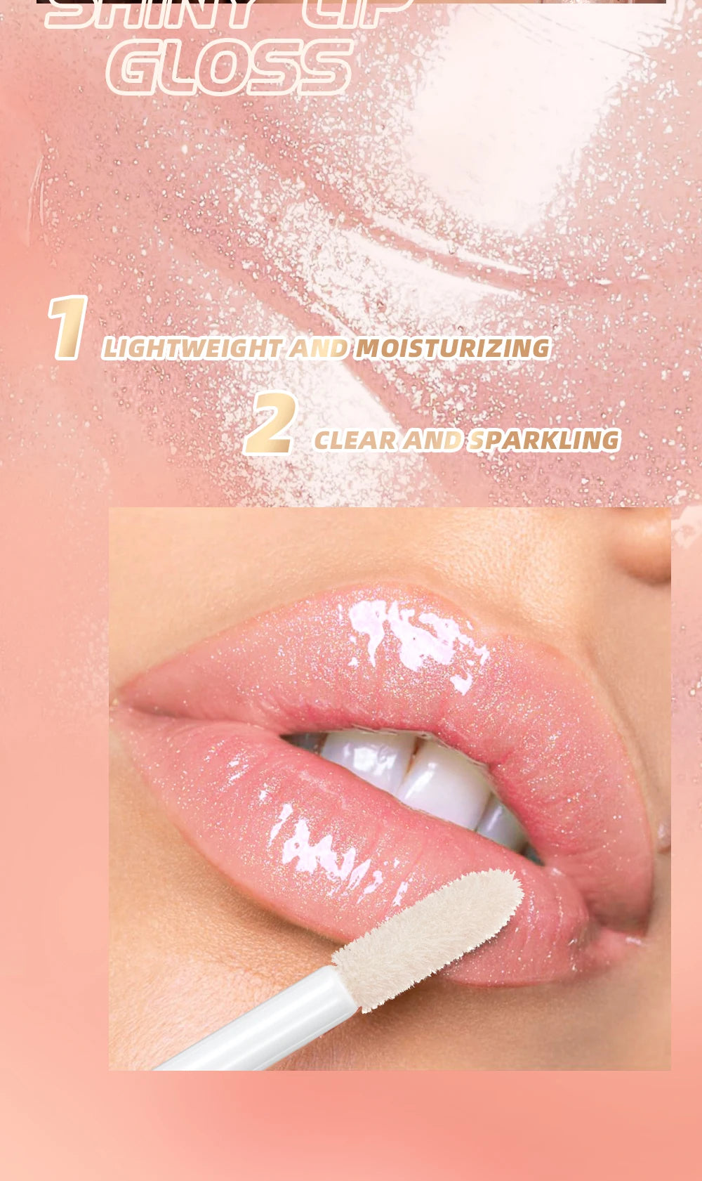 Diamond Shimmer Glitter Lip Gloss - 9