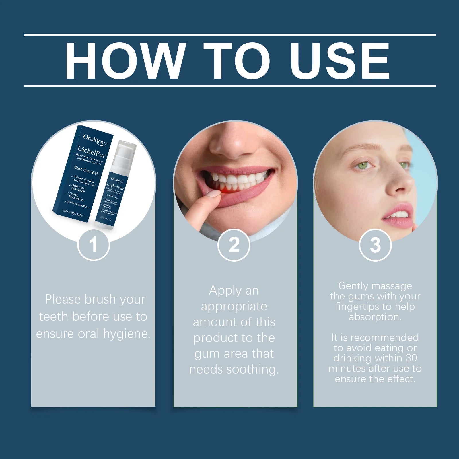 Soothing Gum Care Gel for Oral Health and Fresh Breath - 9