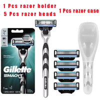 3-Blade Manual Razor for Smooth Precision Shaving