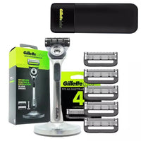 5-Blade Exfoliating Manual Razor for Men