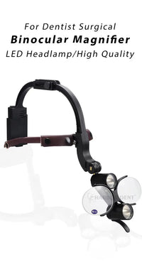 Binocular Magnifying Headlight with Dual LED for Precision Tasks