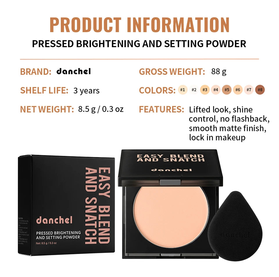 Matte Pressed Setting Powder for Oil Control - 16