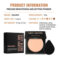 Matte Pressed Setting Powder for Oil Control