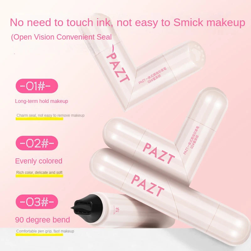 Dual-Ended Winged Eyeliner Stamp Pen for Perfect Symmetry - 6