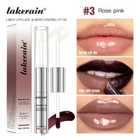 2-in-1 Waterproof Peel-Off Lip Stain and Hydrating Oil