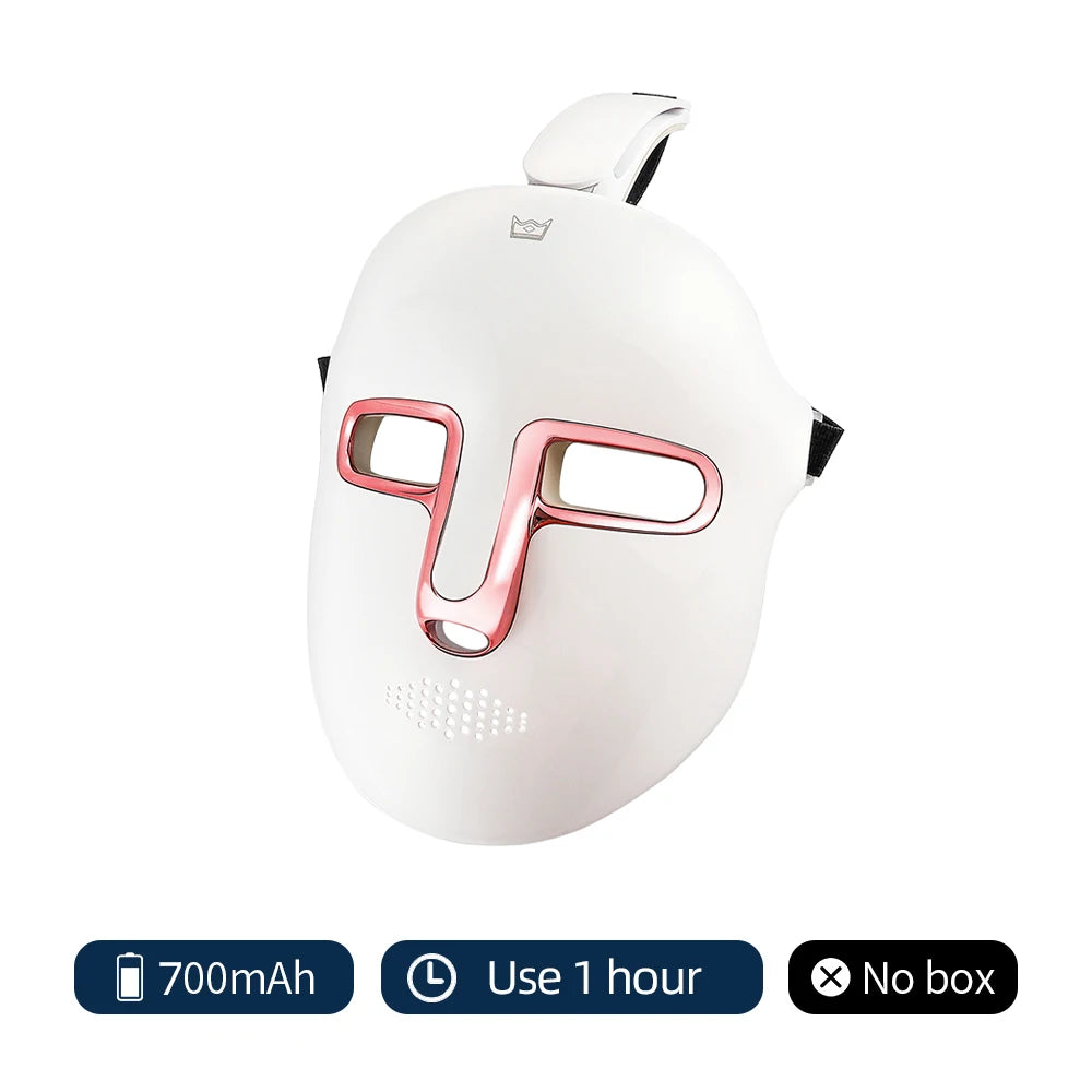 7-Color Photon LED Face and Neck Rejuvenation Mask - 48