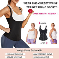 Zipper Waist Trainer Vest for Tummy Control and Posture
