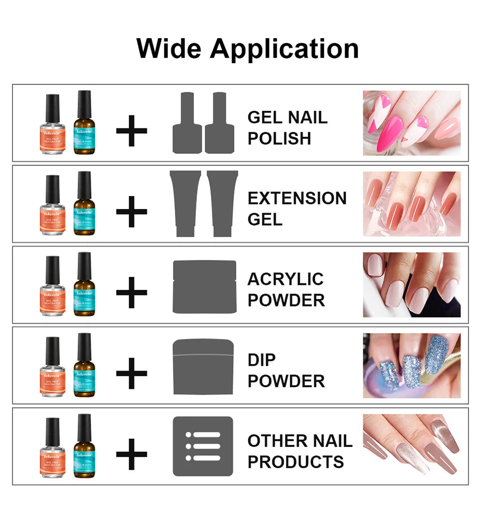Professional Nail Prep Dehydrator and Primer Set - 11