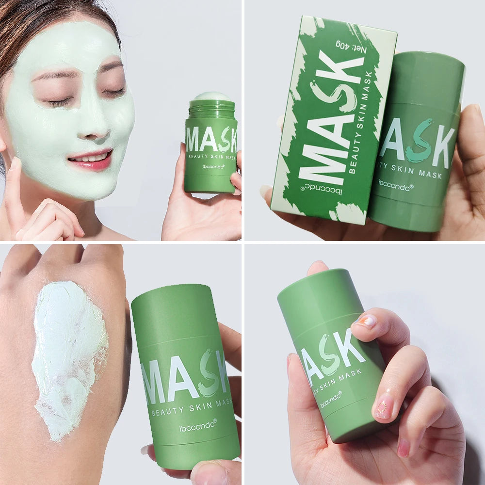 Green Tea Deep Cleansing Face Mask Stick - 4